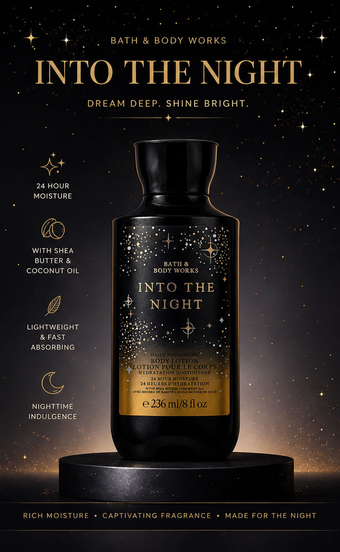 Bath And Body Works Into The Night Body Lotion